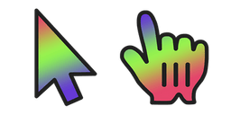 Chameleon Gradient Cursor