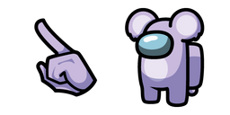 Among Us Koala Character Cursor