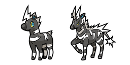 Pokemon Blitzle and Zebstrika Cursor