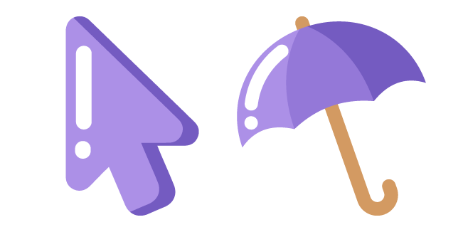 Минималистичный Зонтик курсор