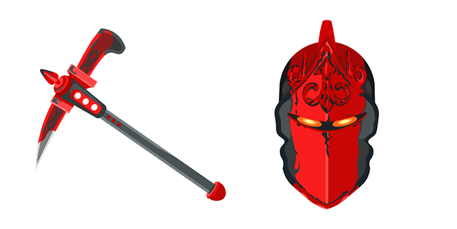 Fortnite Red Knight Skin Crimson Axe Cursor
