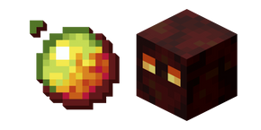 Minecraft Magma Cube and Magma Cream Curseur