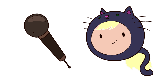 Adventure Time Susan Strong and Microphone курсор