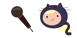 Adventure Time Susan Strong and Microphone Cursor