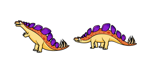 Plants vs. Zombies Stegosaurus Cursor