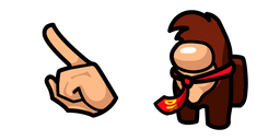 Among Us Donkey Kong Character Cursor