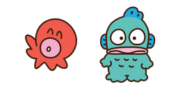 Sayuri the Octopus and Hangyodon Cursor