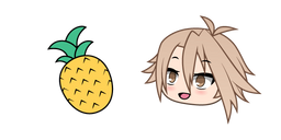 Gacha Life Sandy and Pineapple Curseur