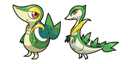 Pokemon Snivy and Servine Curseur