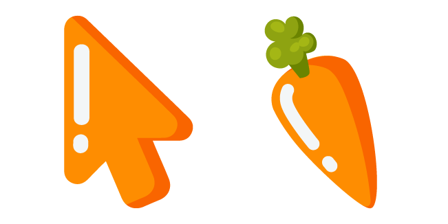 Minimal Carrot Cursor