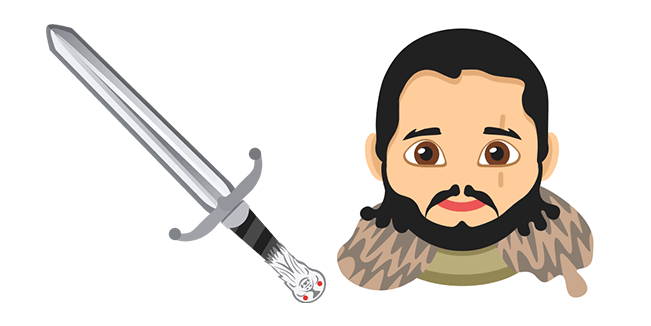 Game of Thrones Jon Snow Longclaw Sword курсор
