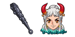 One Piece Yamato and Kanabo Cursor