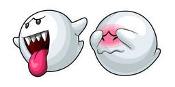 Super Mario Boo and Shy Boo Cursor