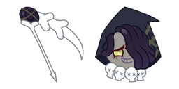 Cookie Run Licorice and Scythe Cursor