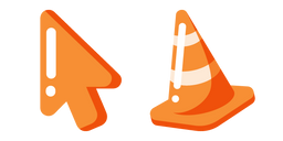 Minimal Traffic Cone Curseur