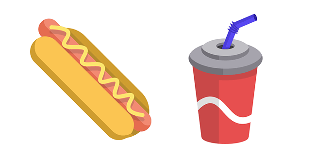 Hot Dog and Cola Cursor