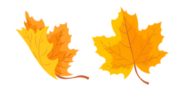 Autumn Maple Leaf Curseur