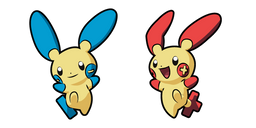 Pokemon Minun and Plusle Cursor