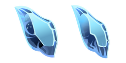 Blue Coral Crystal Cursor