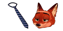 Zootopia Nick Wilde and Tie Curseur