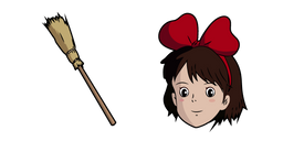 Kiki's Delivery Service Kiki and Broomstick Cursor