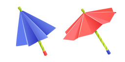 Origami Umbrella Curseur