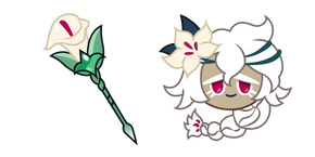 Cookie Run White Lily Cookie Cursor