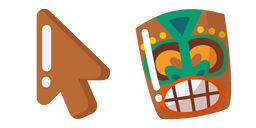 Minimal Tiki Mask Cursor