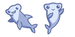 Cute Hammerhead Shark Cursor