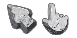 Materials Black Marble Cursor