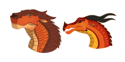 Wings of Fire Clay and Peril Cursor