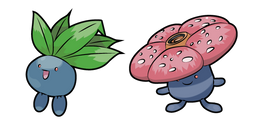 Pokemon Oddish and Vileplume Curseur