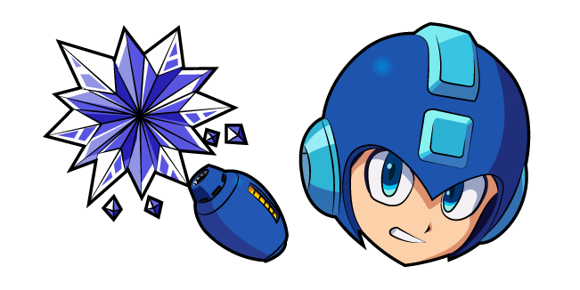 Mega Man and Ice Slasher Cursor