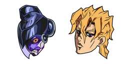 JoJo's Bizarre Adventure Pannacotta Fugo and Purple Haze Cursor