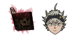 Black Clover Asta and Grimoire Curseur