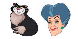 Cinderella Lady Tremaine and Lucifer Cursor