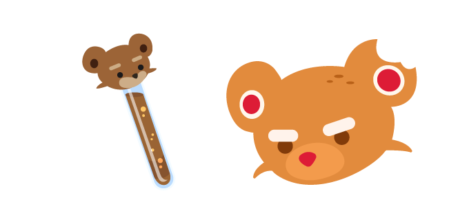 Super Animal Royale Super Gingerbread Bear and DNA Cursor