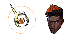 Valorant Phoenix and Curveball Cursor