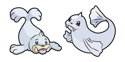 Pokemon Seel and Dewgong Curseur