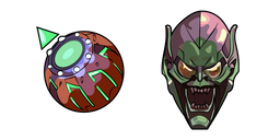 Spider-Man: No Way Home Green Goblin and Pumpkin Bomb Cursor