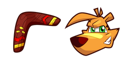 Ty the Tasmanian Tiger and Boomerang Cursor