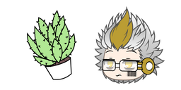 Gacha Life Xenos and Spiky Cactus Cursor