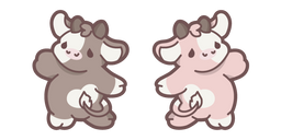 Cute Dancing Cow Cursor