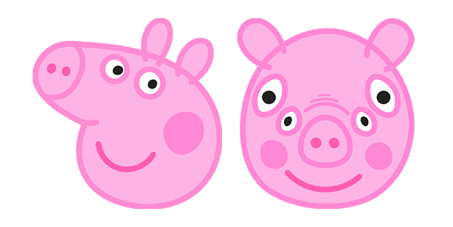 Peppa Pig Front View курсор