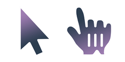 Plum Gradient Cursor