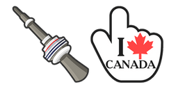 Canada CN Tower Cursor