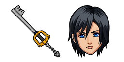 Kingdom Hearts Xion and Kingdom Key Curseur