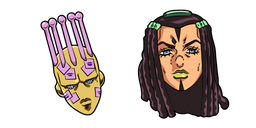 JoJo's Bizarre Adventure Ermes Costello and Kiss Cursor