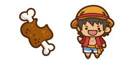 Cute Monkey D Luffy Curseur