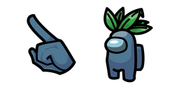 Among Us Oddish Character  Curseur